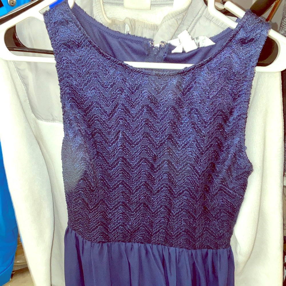 Blue dress